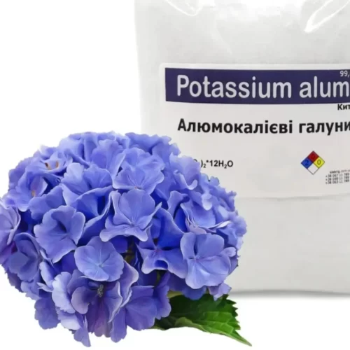 Алюмокалієві галуни добриво для гортензії